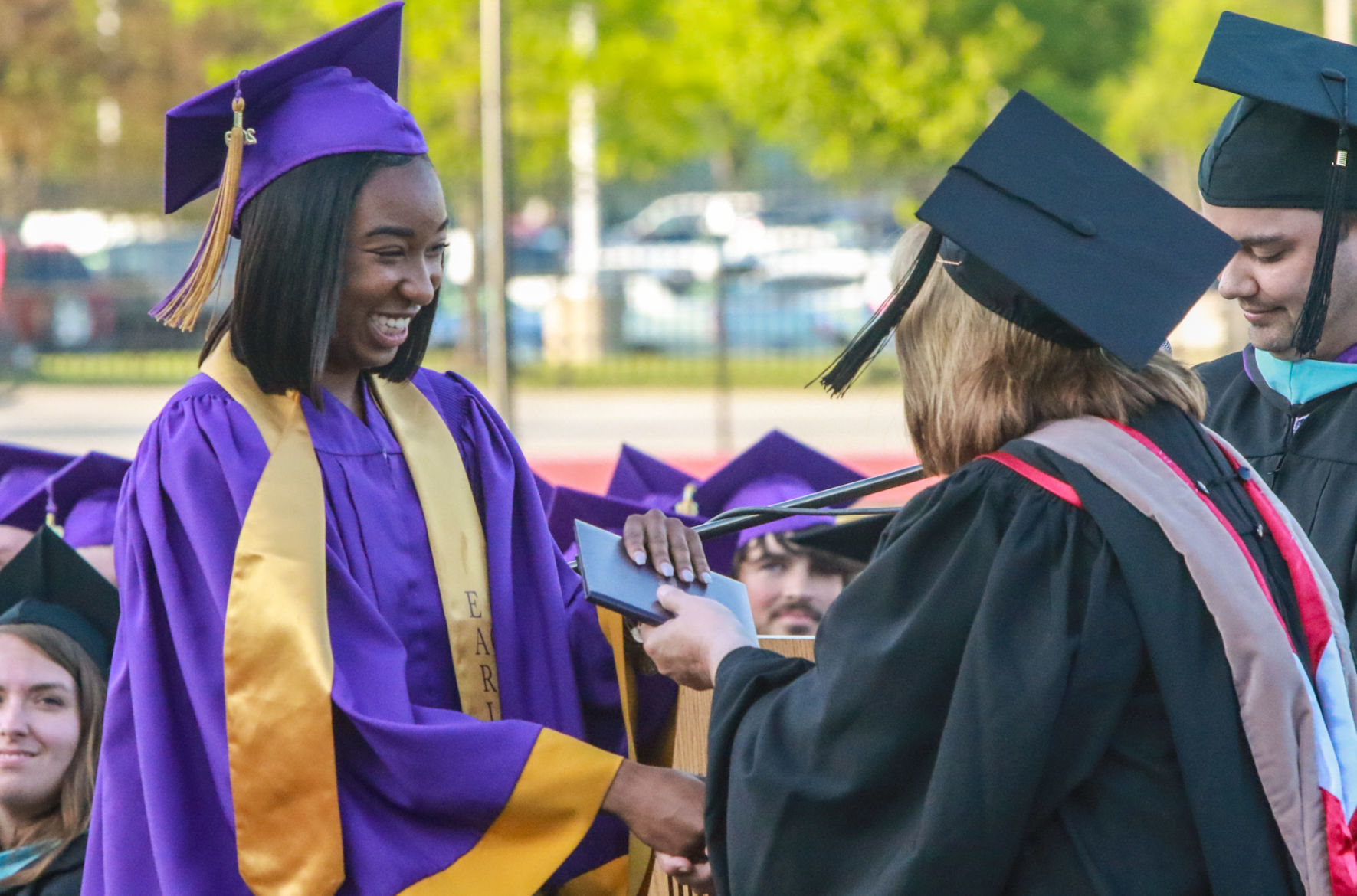 Hobart High School graduation